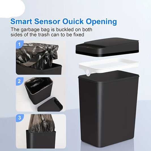 NNETM Smart Sensor Trash Can for Home