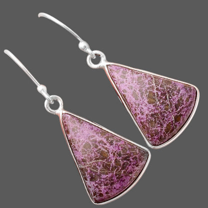 Natural Purpurite - South Africa Earrings E-1001 SDE88322