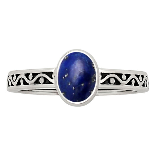 Lapis Lazuli Ring size-5 R-1213 SDR251882